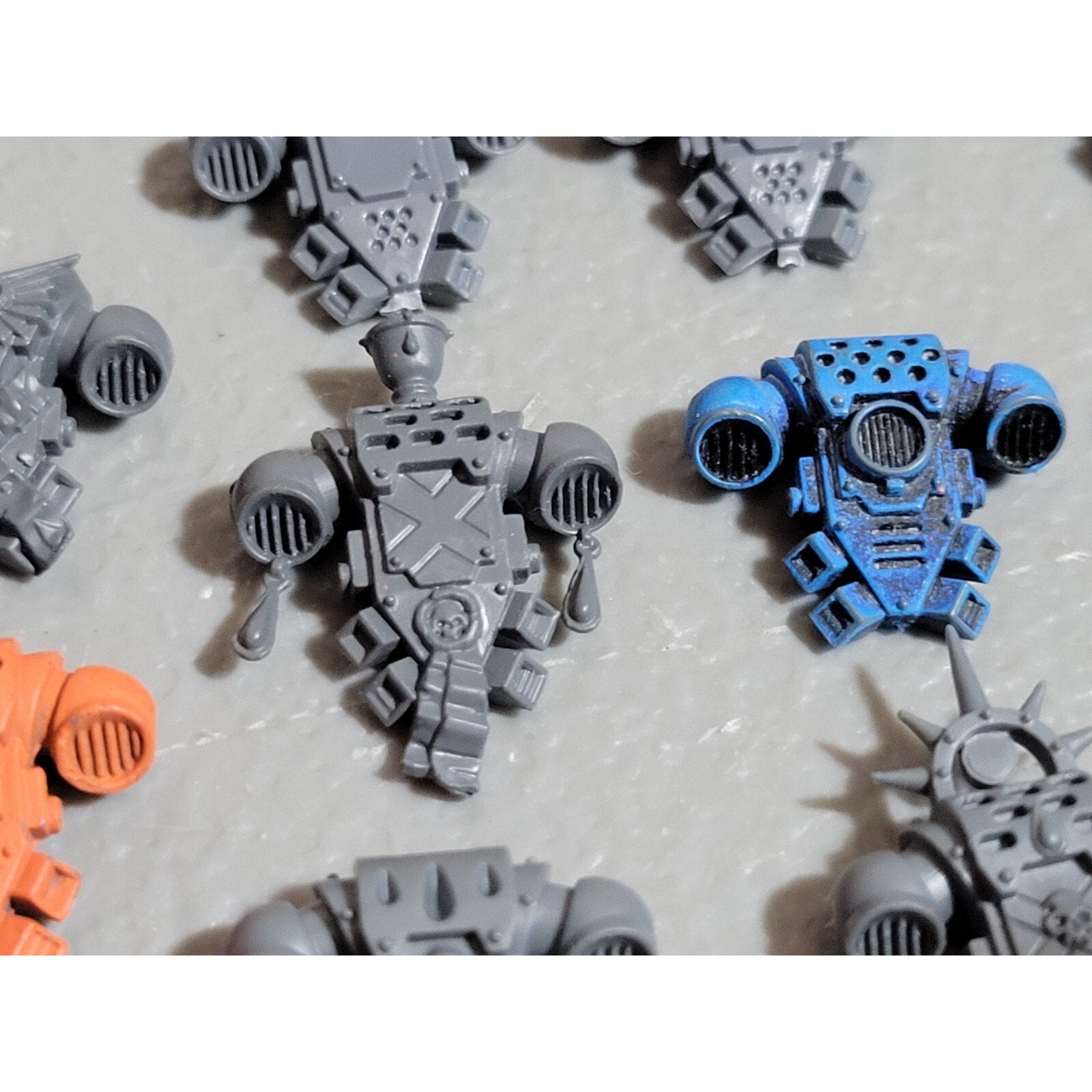 A19066 WARHAMMER 40K SPACE MARINES BLOOD ANGELS BACKPACK 11 PK BITS LOT