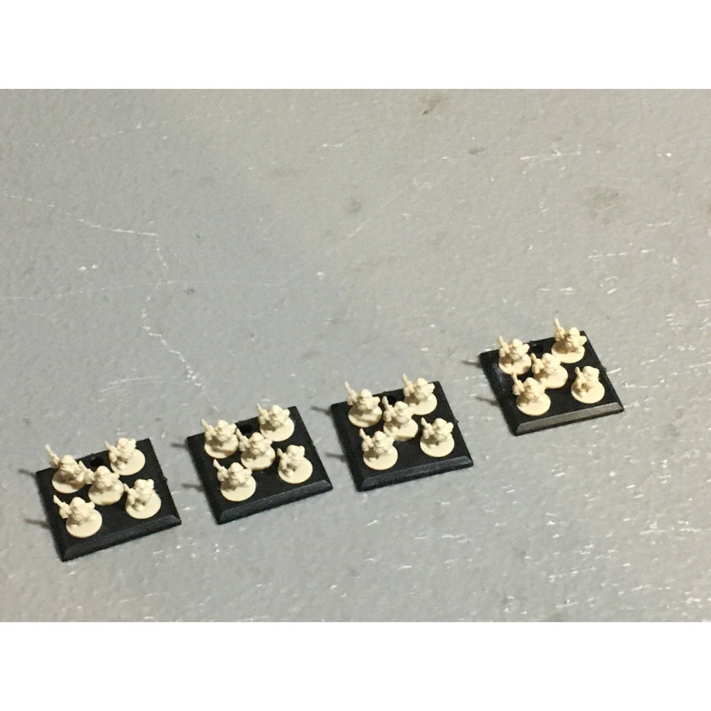 A16265 EPIC WARHAMMER 40K SPACE MARINES SQUATS WARRIORS 4 STANDS GW