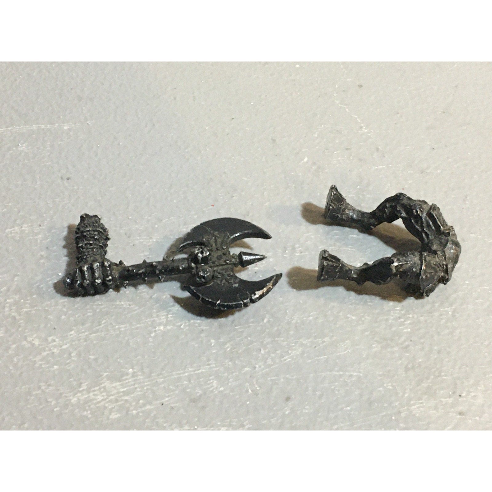 A29244 WARHAMMER 40K CHAOS DAEMONS METAL 6TH EDITION LEGS & AXE BLOODTHIRSTER