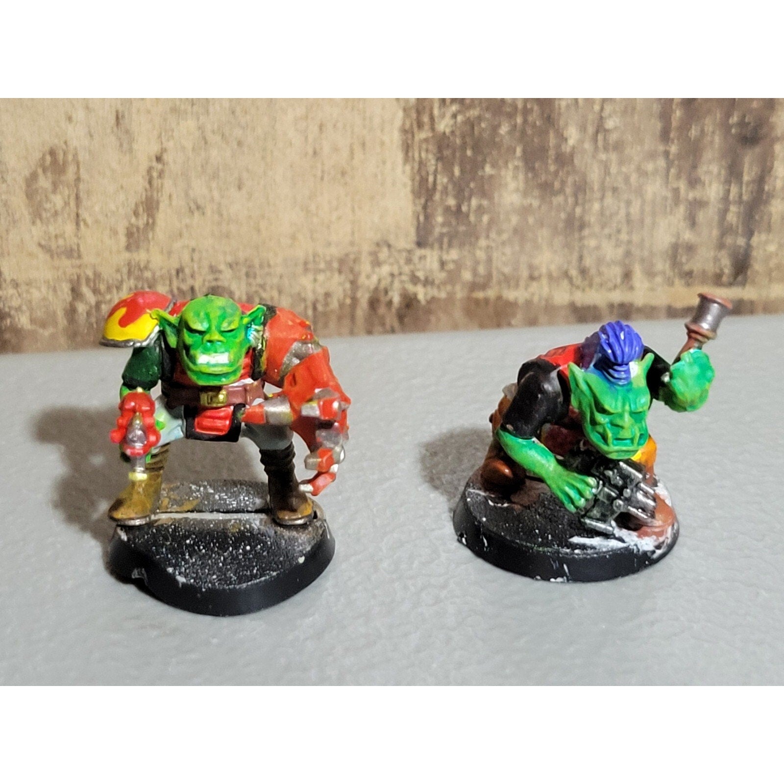 A19448 WARHAMMER 40K OOP CITADEL SPACE ORKS BOYZ 2 PK PLASTIC