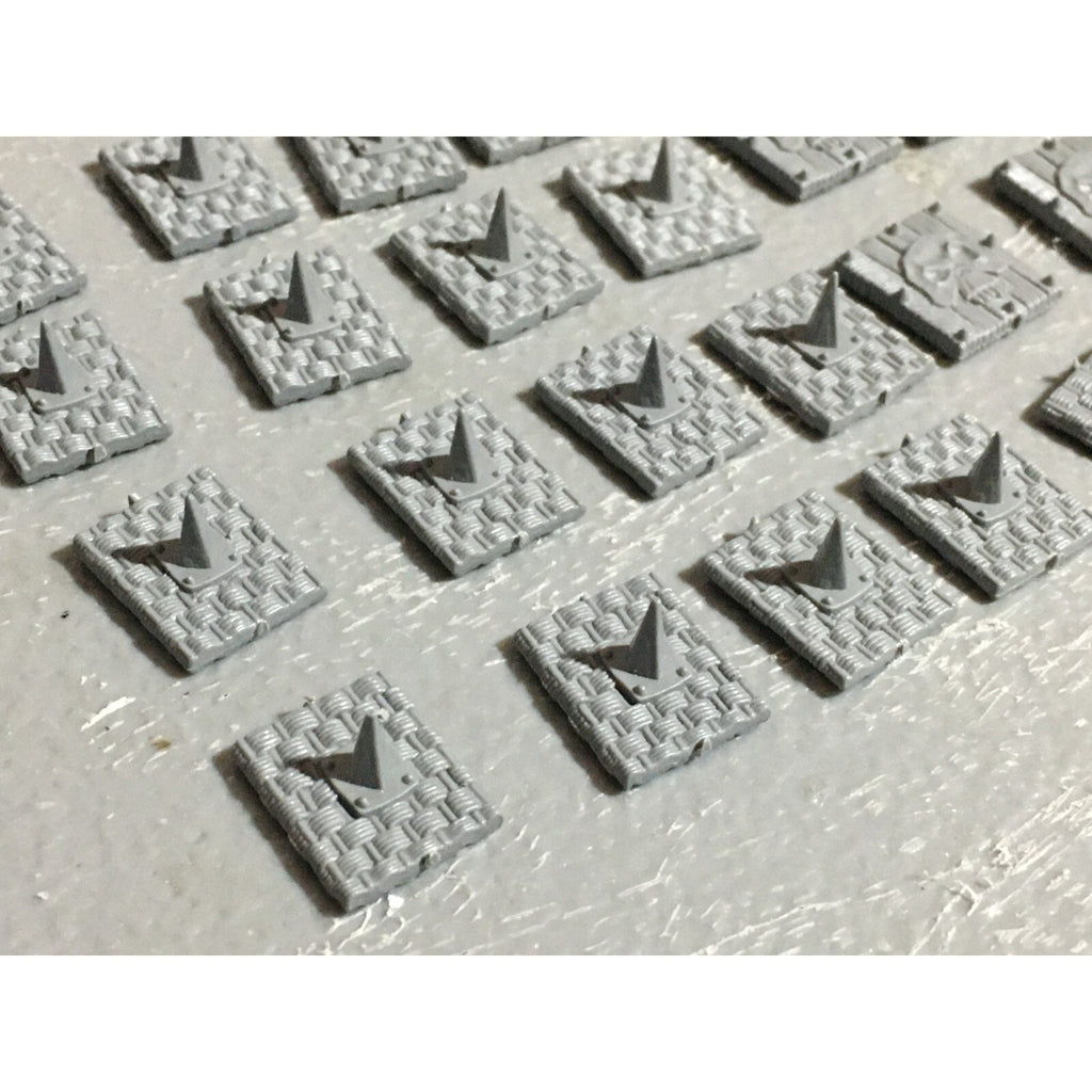 A22049 WARHAMMER FANTASY ORCS & GOBLINS BITS LOT GOBLIN REGIMENT SHIELDS GW