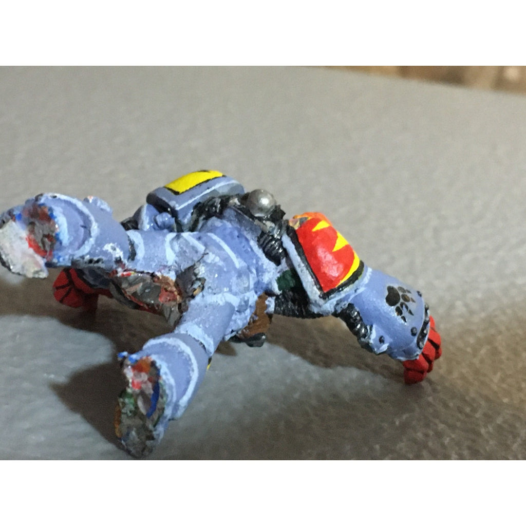 A31179 WARHAMMER 40K SPACE MARINES WOLVES METAL BLOOD CLAWS SERGEANT GW