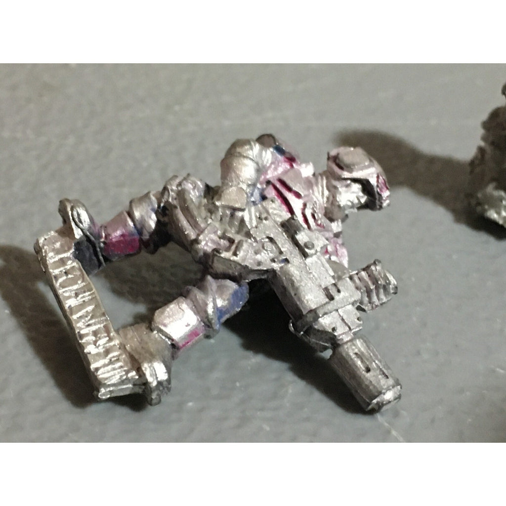 A17408 WARHAMMER 40K IMPERIAL GUARD ASTRA METAL CADIAN MELTA & CLIPPED TANK SRG