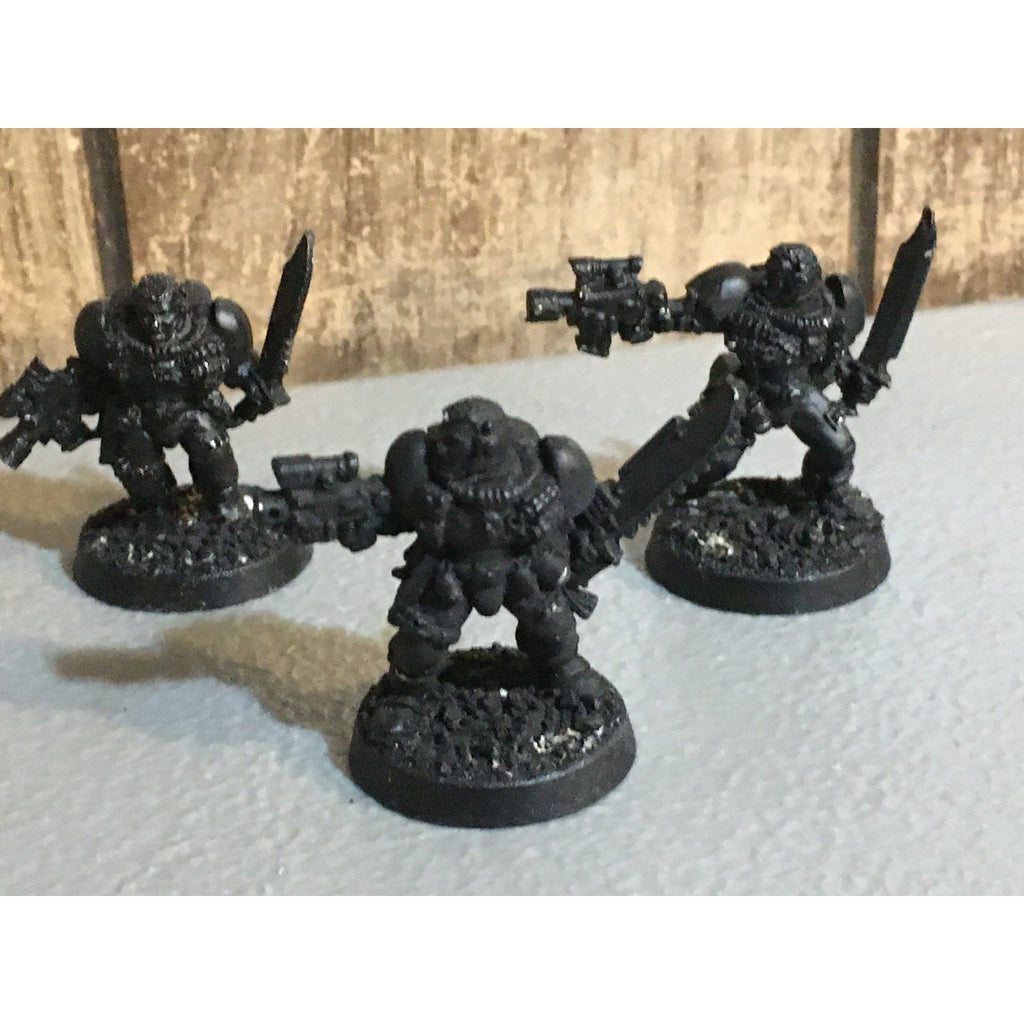 A33802 WARHAMMER 40K SPACE MARINES METAL SCOUTS 3 PK GW GAMES WORKSHOP