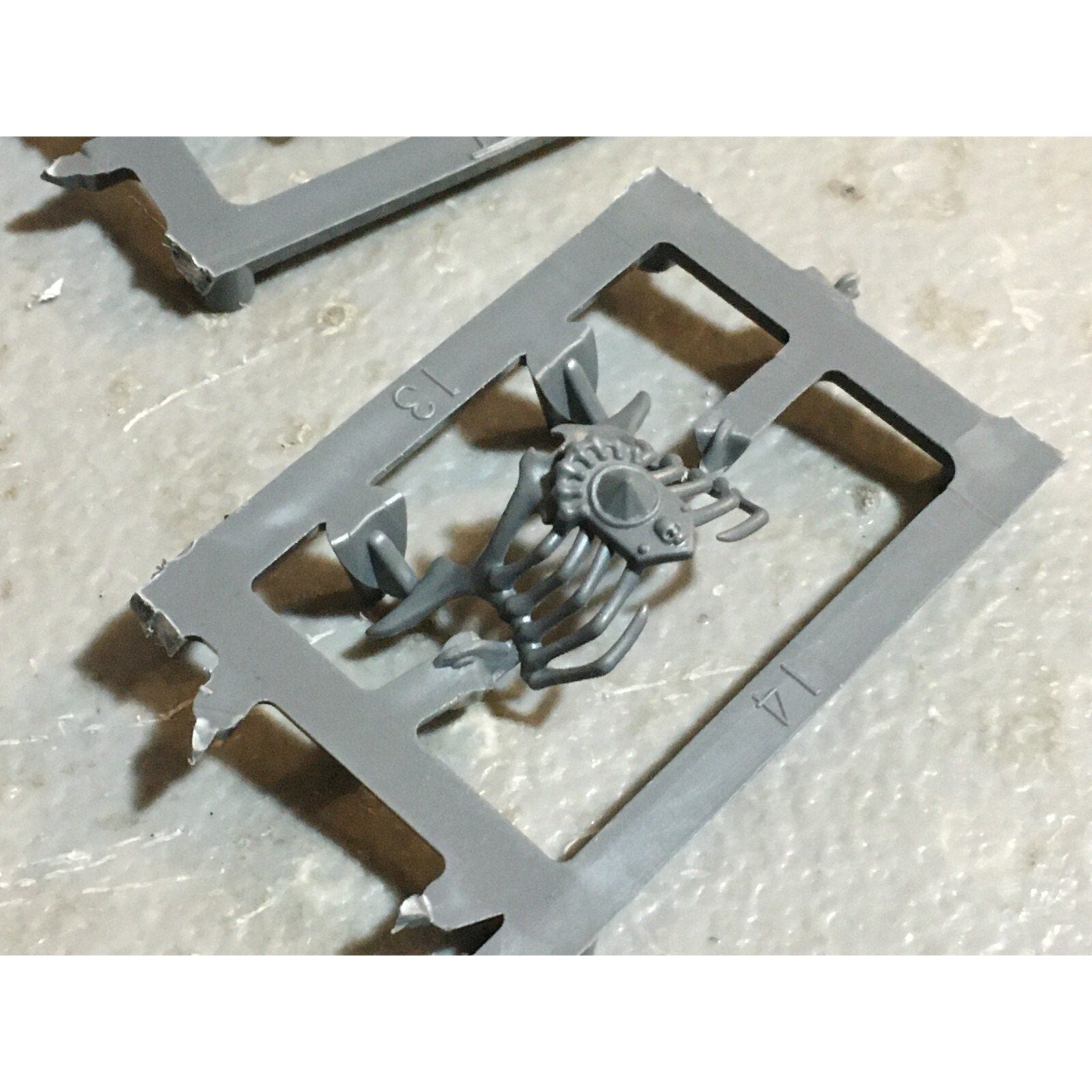 A23595 WARHAMMER AOS OSSIARCH BONEREAPERS BITS ON SPRUE LOT MORTEK GUARD GW