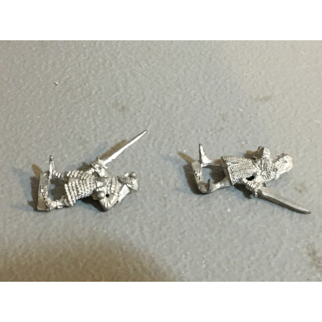 A33783 WARHAMMER CITADEL FANTASY WOOD ELVES METAL 1987 2 PK SWORD GW