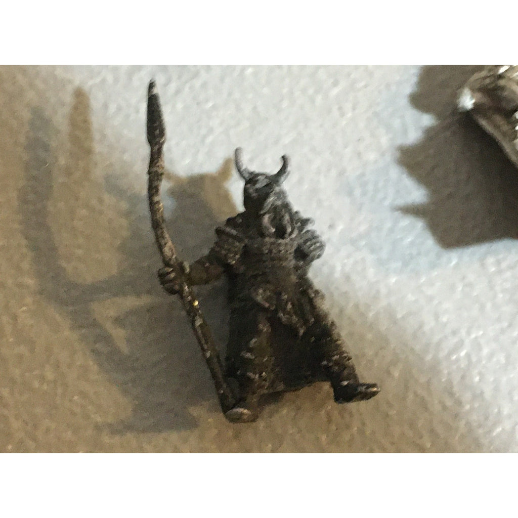 A32529 UNKNOWN METAL MINIATURES INCOMPLETE WARRIOR SOLDIER NINJA