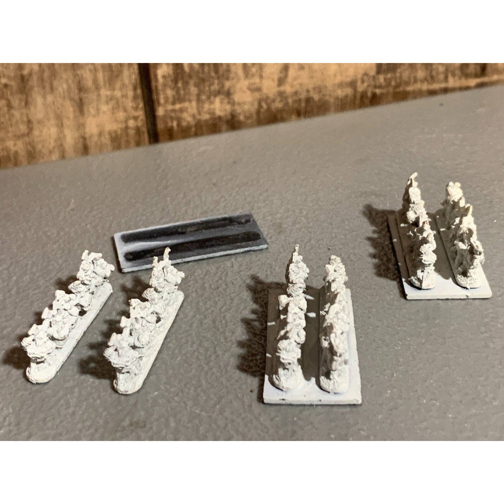 A16658 WARMASTER WARHAMMER DWARF TROLLSLAYERS 6 STANDS METAL GAMES WORKSHOP