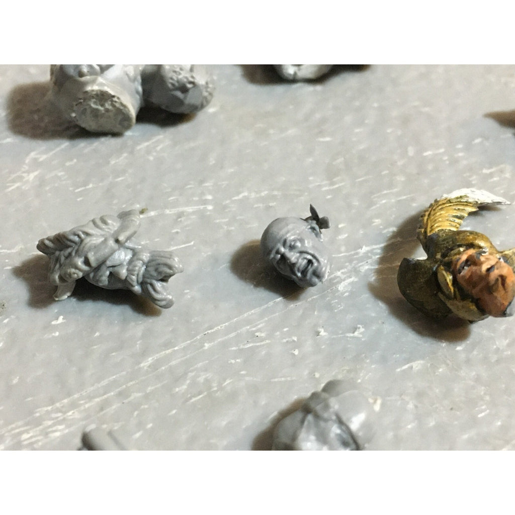 A23441 WARHAMMER FANTASY THE EMPIRE BITS LOT HEADS GAMES WORKSHOP GW