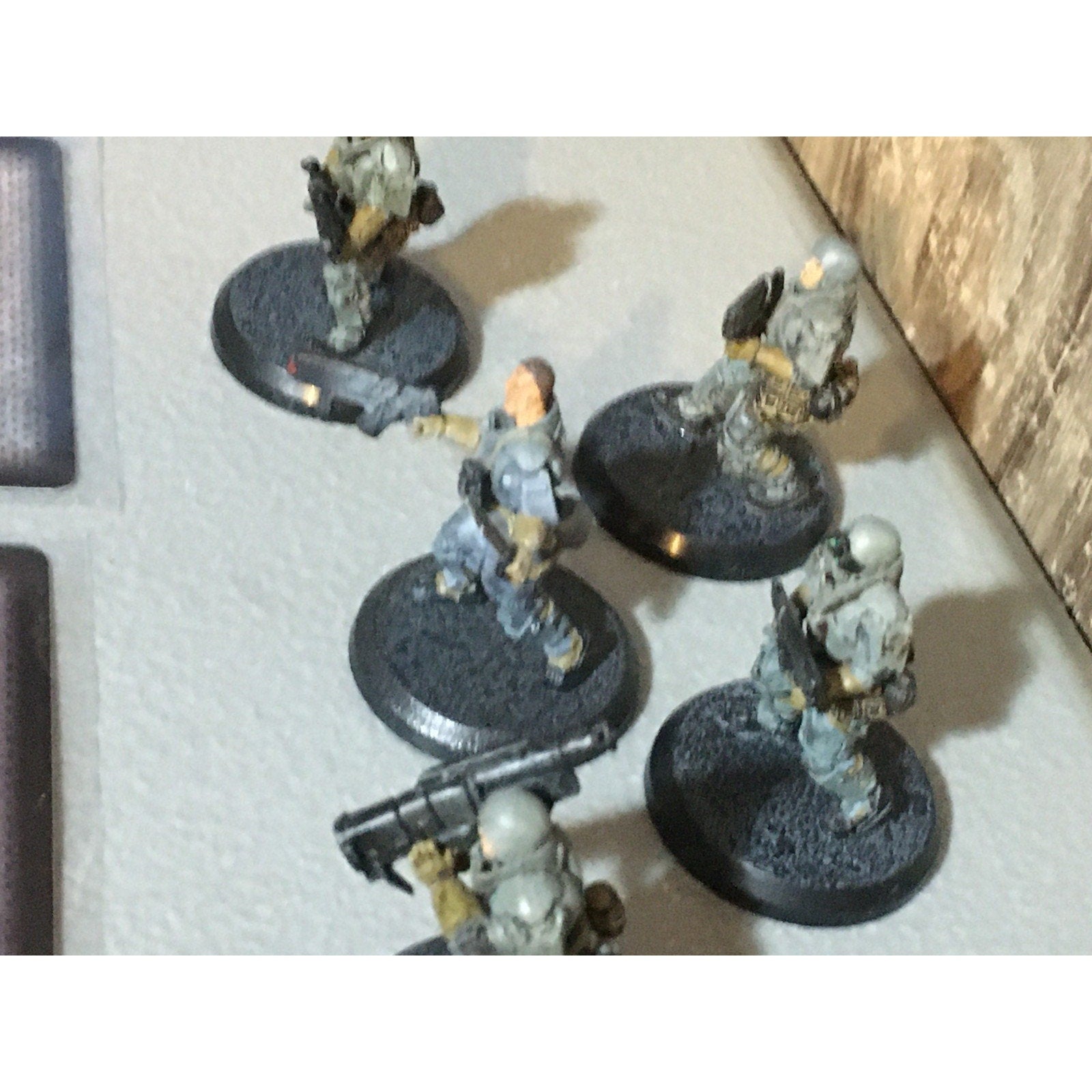 A33529 RACKHAM AT-43 UNA STEEL TROOPERS 7 PK MINIATURES W CARDS