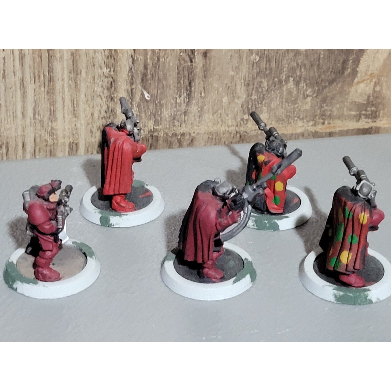 A18680 WARHAMMER 40K SPACE MARINES SCOUT SNIPER 5 PK CAMO
