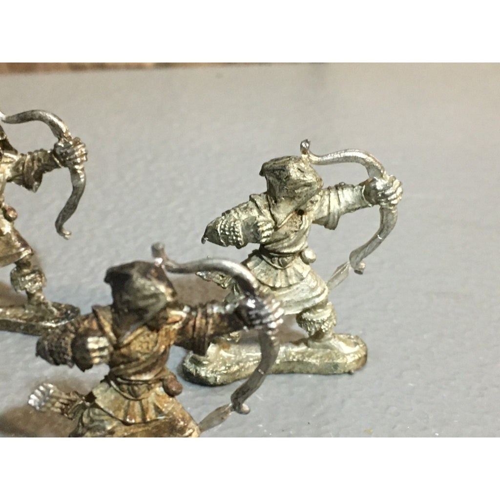 A24874 UNKNOWN METAL MINIATURES TABLETOP WARGAMES 4 PK HUMAN ARCHERS