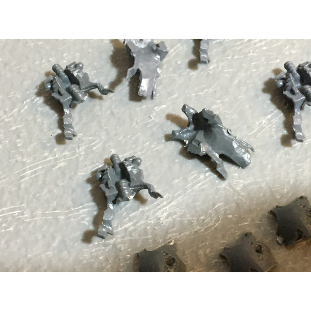 A23426 WARHAMMER FANTASY VAMPIRE COUNTS BITS LOT SKELETON WIGHT TORSO BANNER
