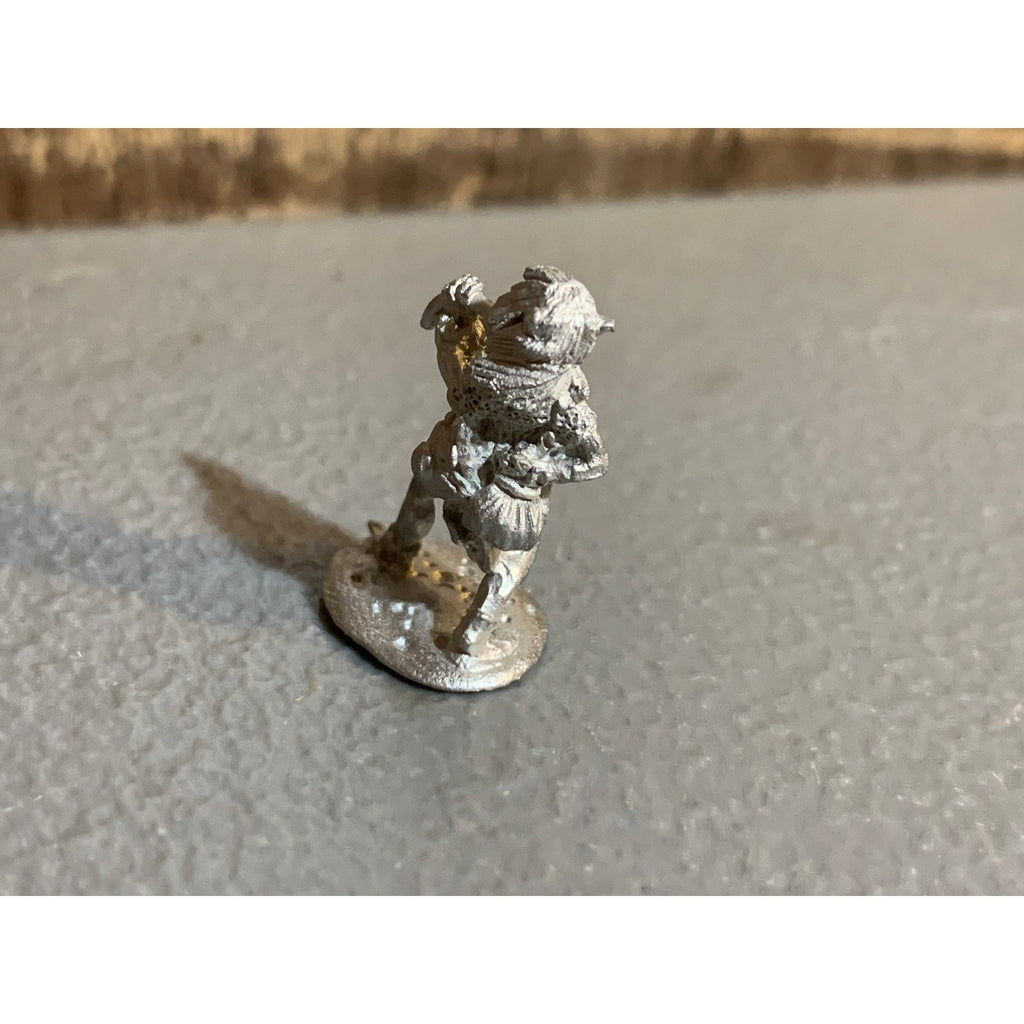 A30701 1ST ED CITADEL WARHAMMER DARK ELF METAL QULLA DARKFAITH W/ CROSSBOW