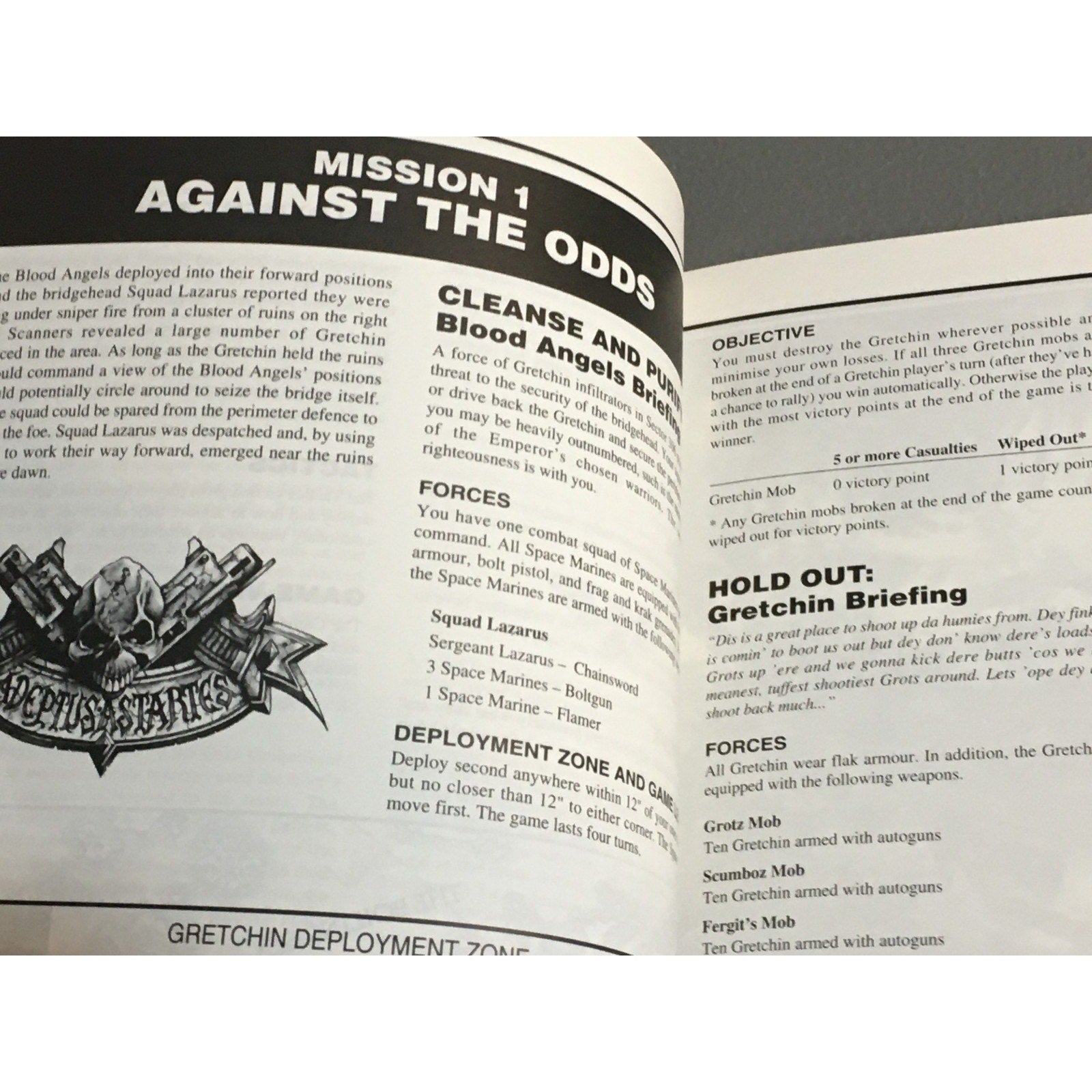 BOOK GAMES WORKSHOP WARHAMMER 40K BATTLE FOR ARMAGEDDON SCENARIOS 2ND ED SB USED