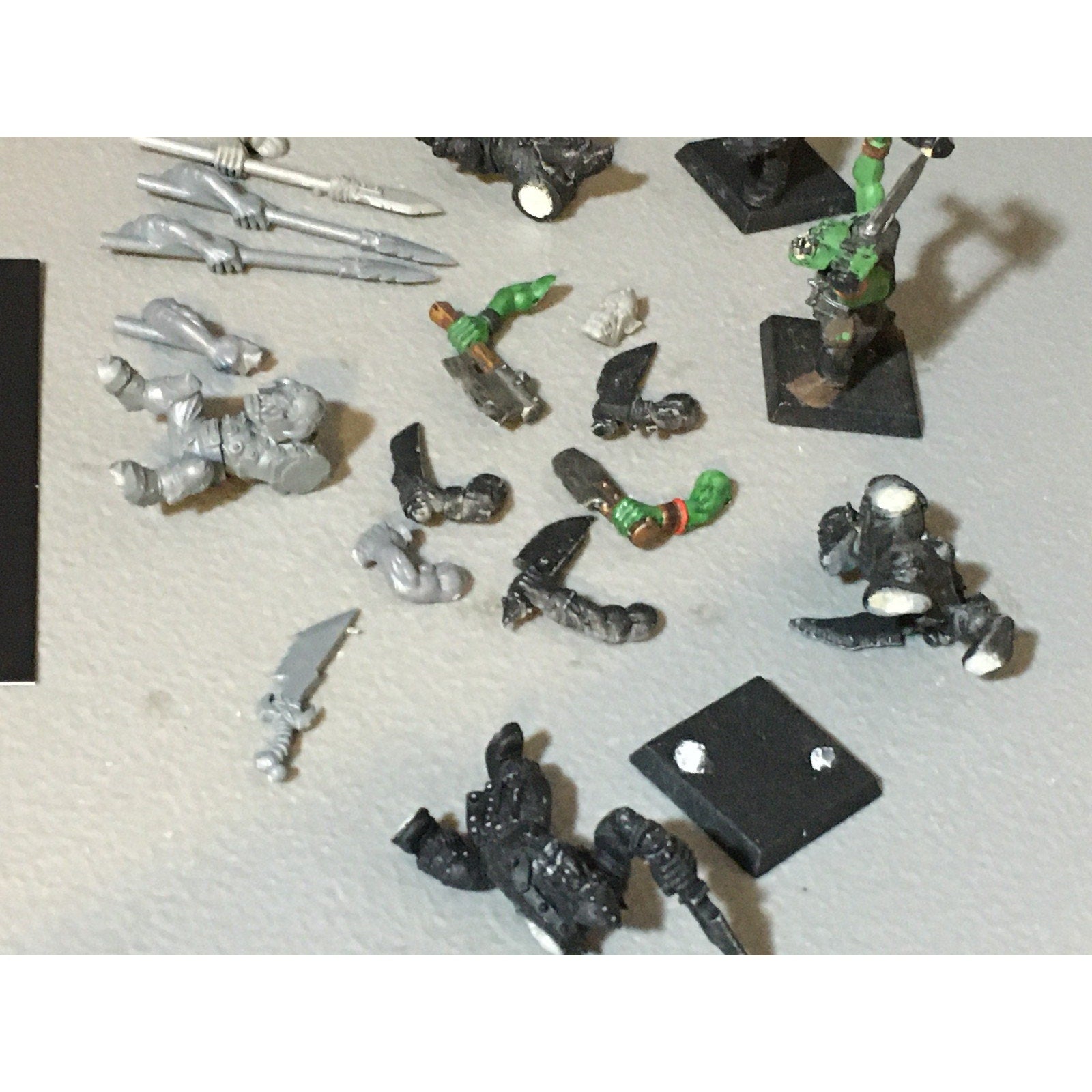A33618 WARHAMMER FANTASY ORCS & GOBLINS INCOMPLETE BOYZ + BITS LOT GW