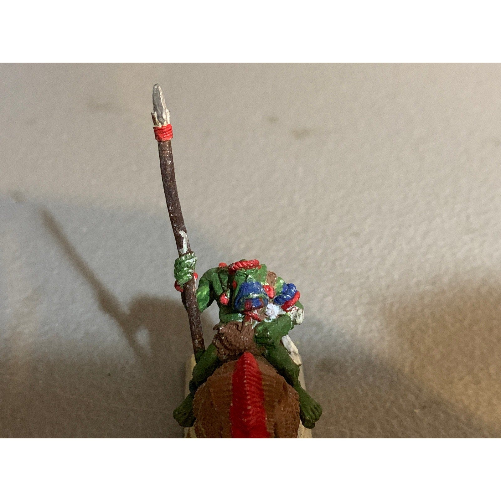 A31239 WARHAMMER FANTASY AOS METAL ORCS & GOBLINS SAVAGE BOAR RIDER INCOMPLETE