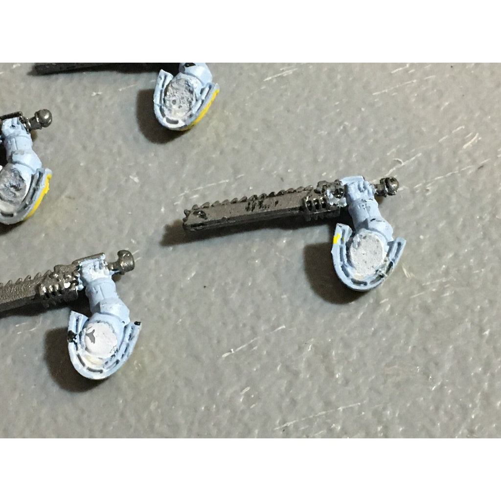 A22985 WARHAMMER 40K SPACE MARINES BITS LOT CHAINSWORD ARMS GW GAMES WORKSHOP