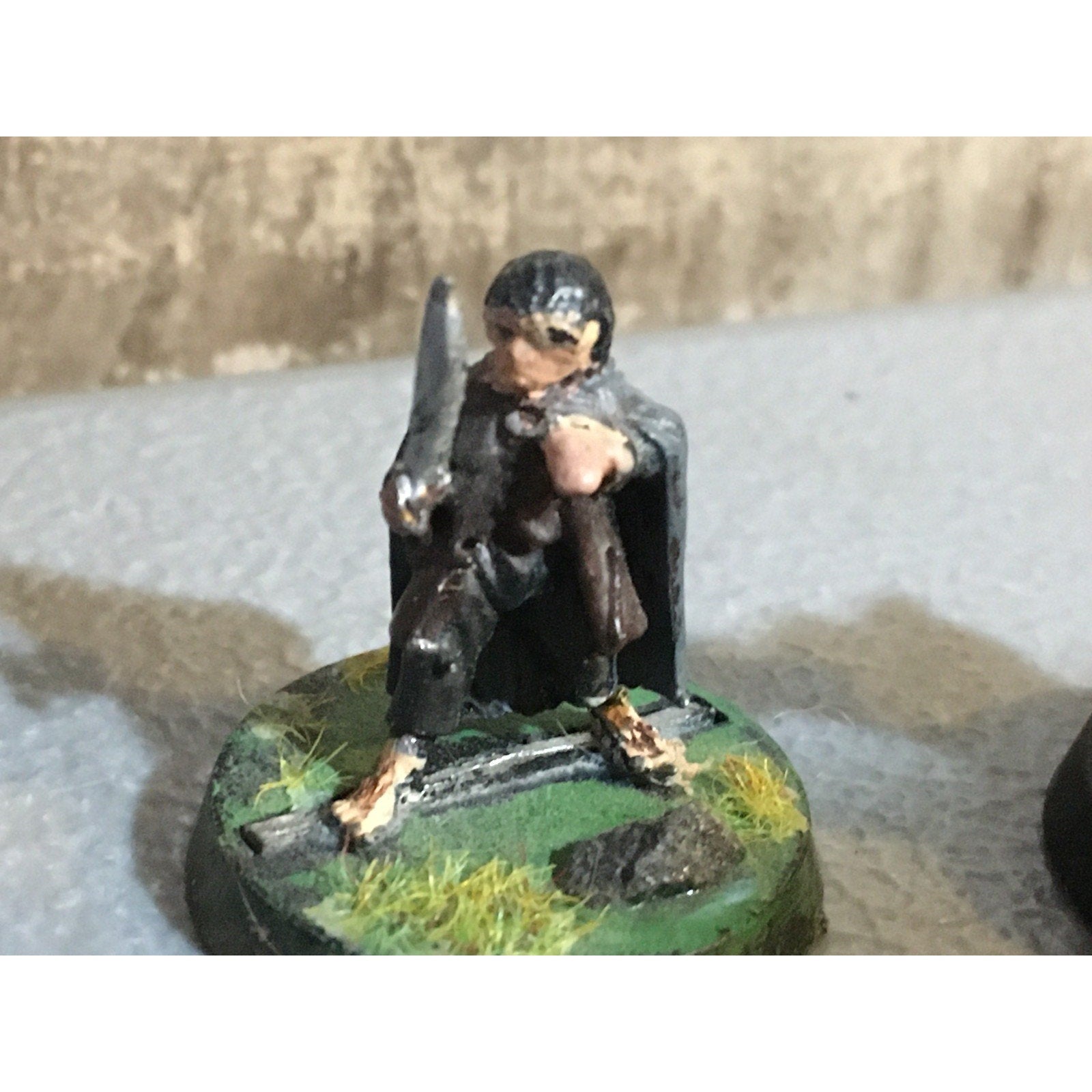 A30133 LOTR LORD OF THE RINGS GAMES WORKSHOP METAL HOBBIT FRODO & DWARF GIMLI GW