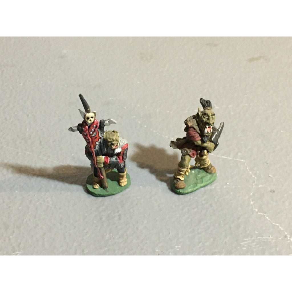 A10100 CITADEL PRE SLOTTA METAL RARE OOP ORC WARRIORS 2 PK PAINTED