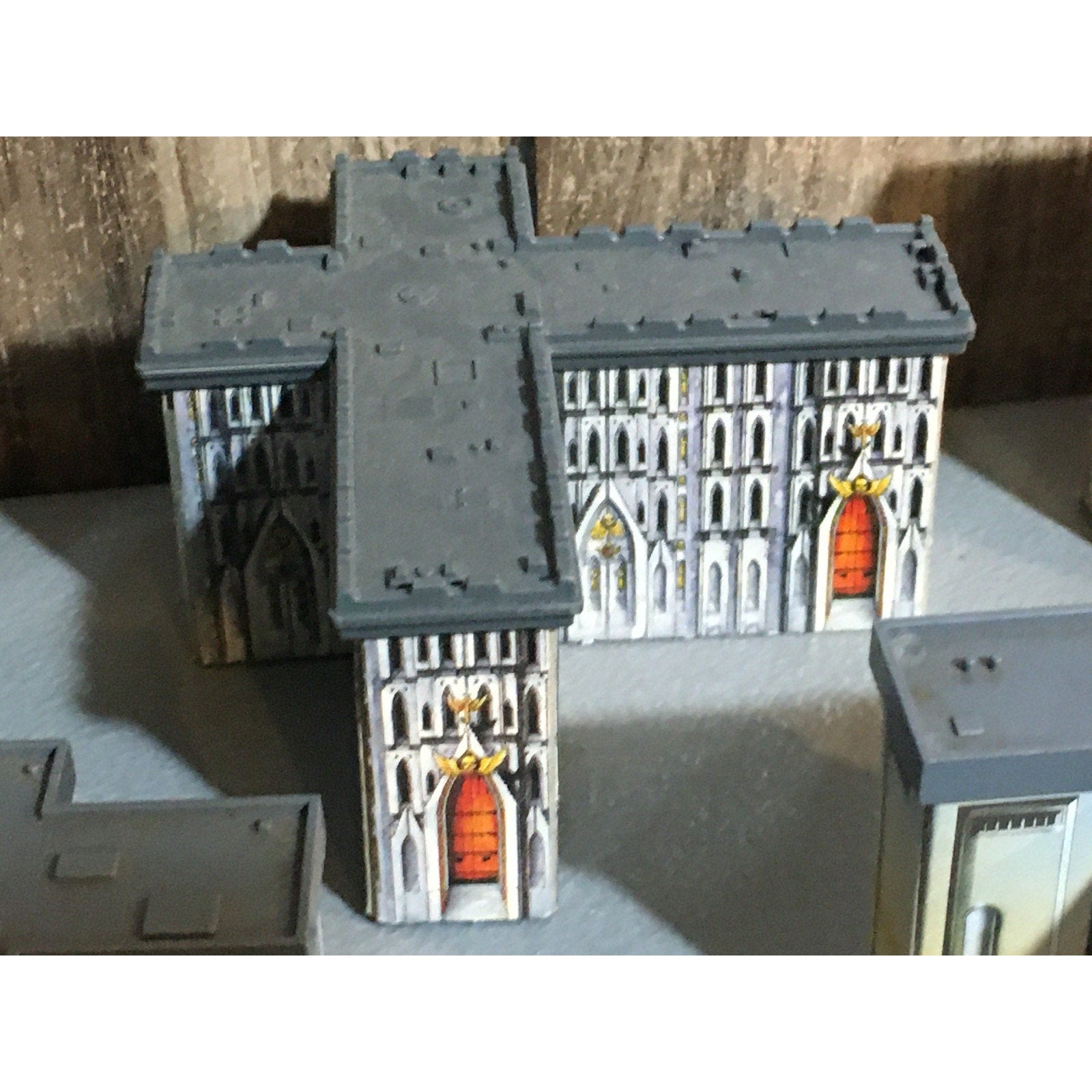 A31675 WARHAMMER EPIC 40K TERRAIN BUILDINGS PLASTIC & CARDSTOCK 6 PK