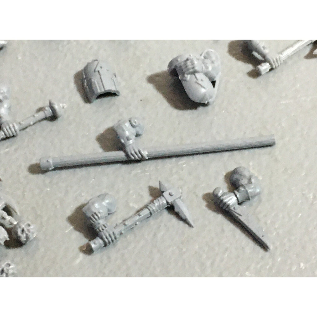 A22184 WARHAMMER FANTASY CHAOS MORTALS BITS LOT MIXED MARAUDER COMMAND & ARMS GW