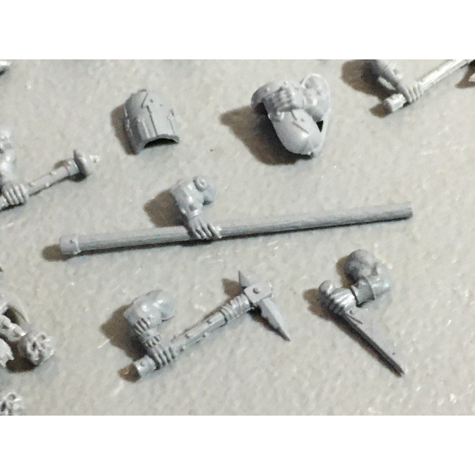 A22184 WARHAMMER FANTASY CHAOS MORTALS BITS LOT MIXED MARAUDER COMMAND & ARMS GW