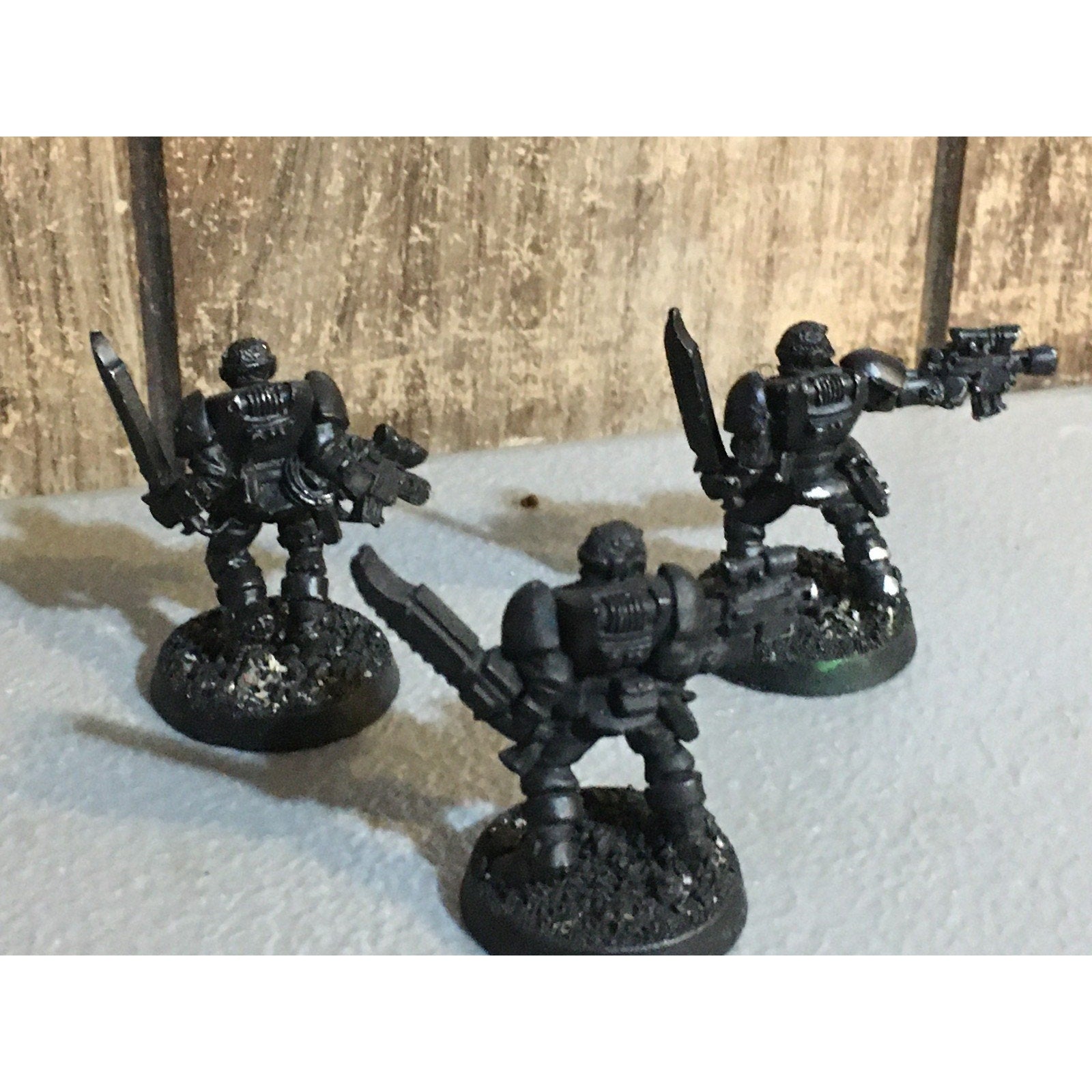 A33802 WARHAMMER 40K SPACE MARINES METAL SCOUTS 3 PK GW GAMES WORKSHOP