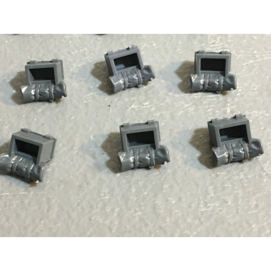 A29401 WARHAMMER 40K SPACE MARINES DARK ANGELS RAVENWING BIKE SADDLEBAG BITS LOT