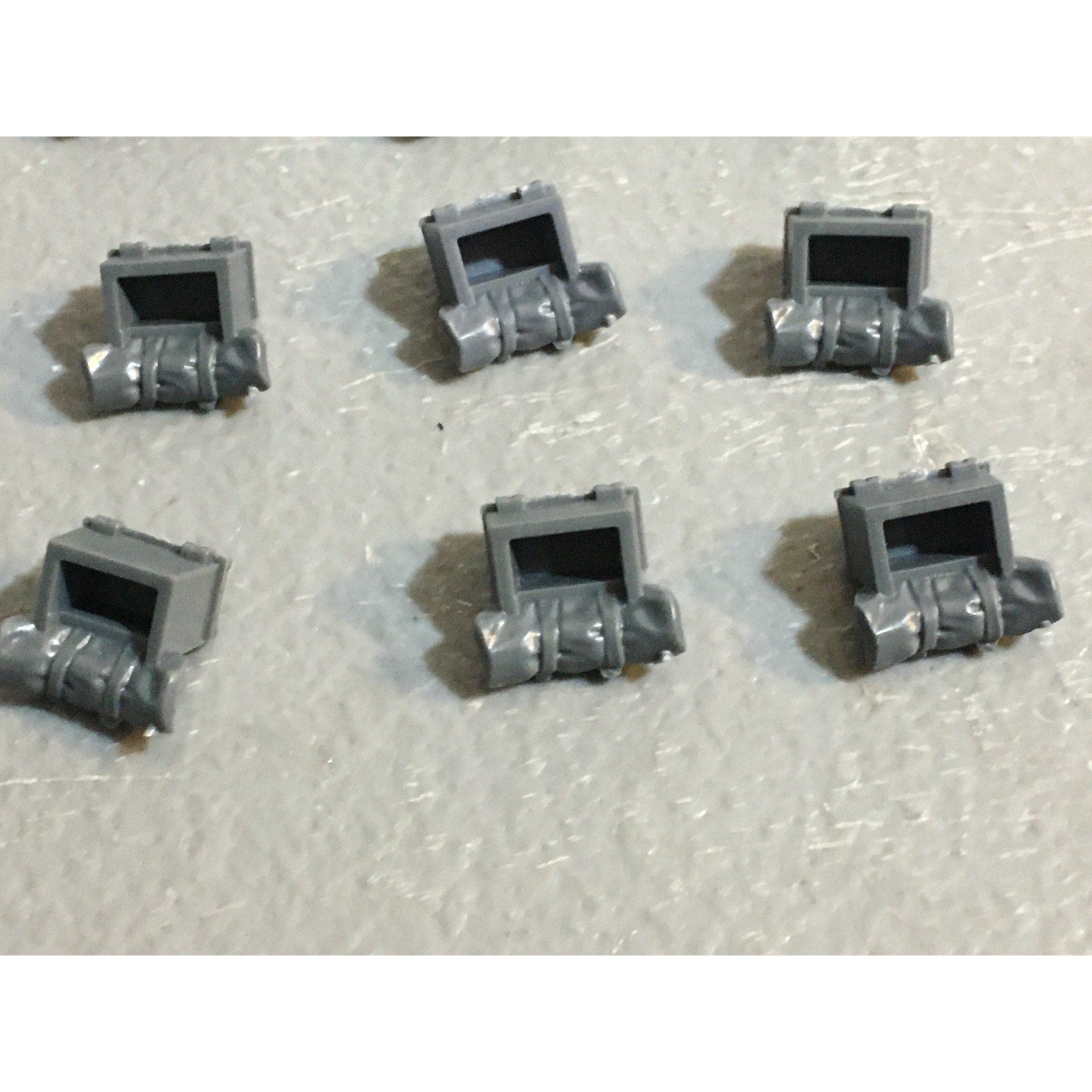 A29401 WARHAMMER 40K SPACE MARINES DARK ANGELS RAVENWING BIKE SADDLEBAG BITS LOT