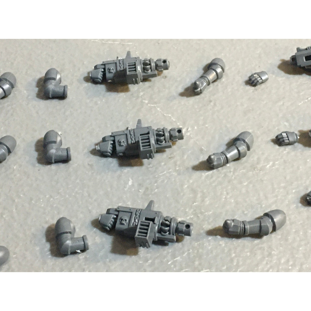 A29903 WARHAMMER 40K GREY KNIGHTS BITS LOT STRIKE PSYCANNONS STORM BOLTERS GW