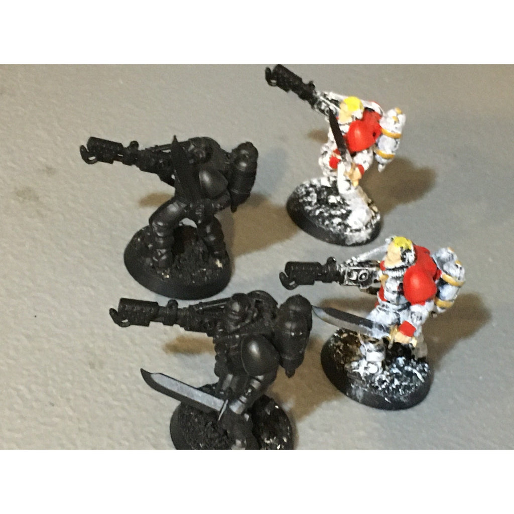 A33849 WARHAMMER 40K SPACE MARINES CUSTOM SCOUTS 4 PK GW GAMES WORKSHOP