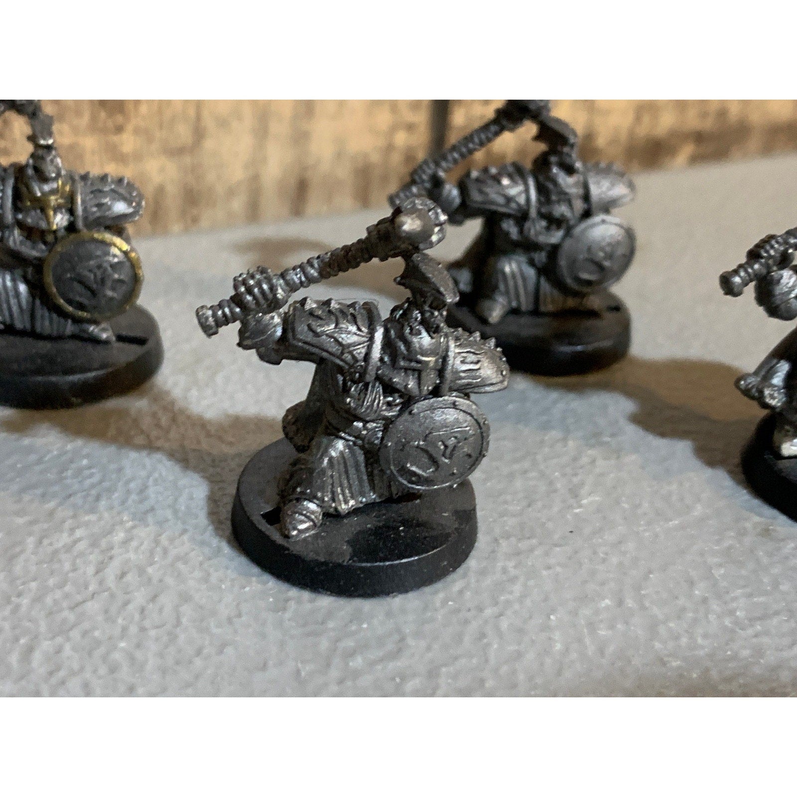 A30354 CHRONOPIA TARGET GAMES HHG METAL DWARVES DWARF DRAGON CLAN 4 PACK