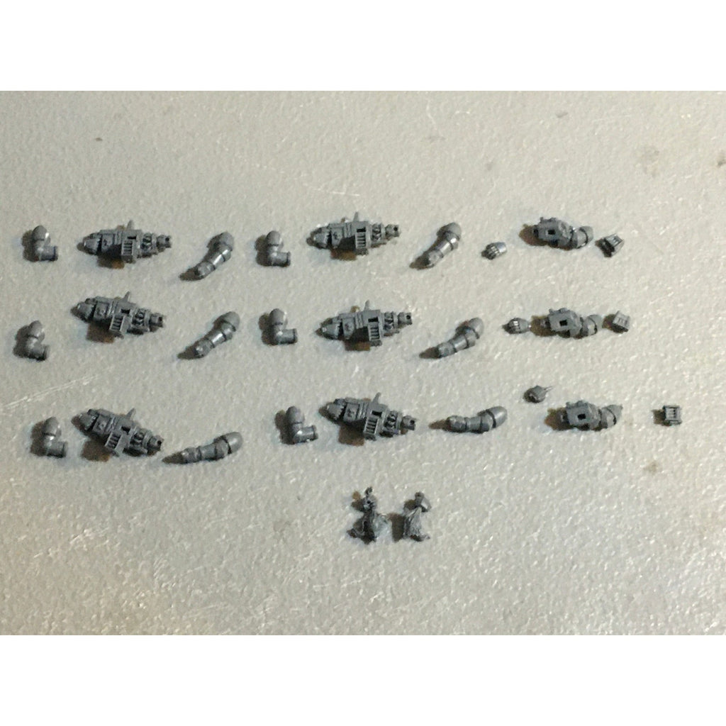 A29903 WARHAMMER 40K GREY KNIGHTS BITS LOT STRIKE PSYCANNONS STORM BOLTERS GW
