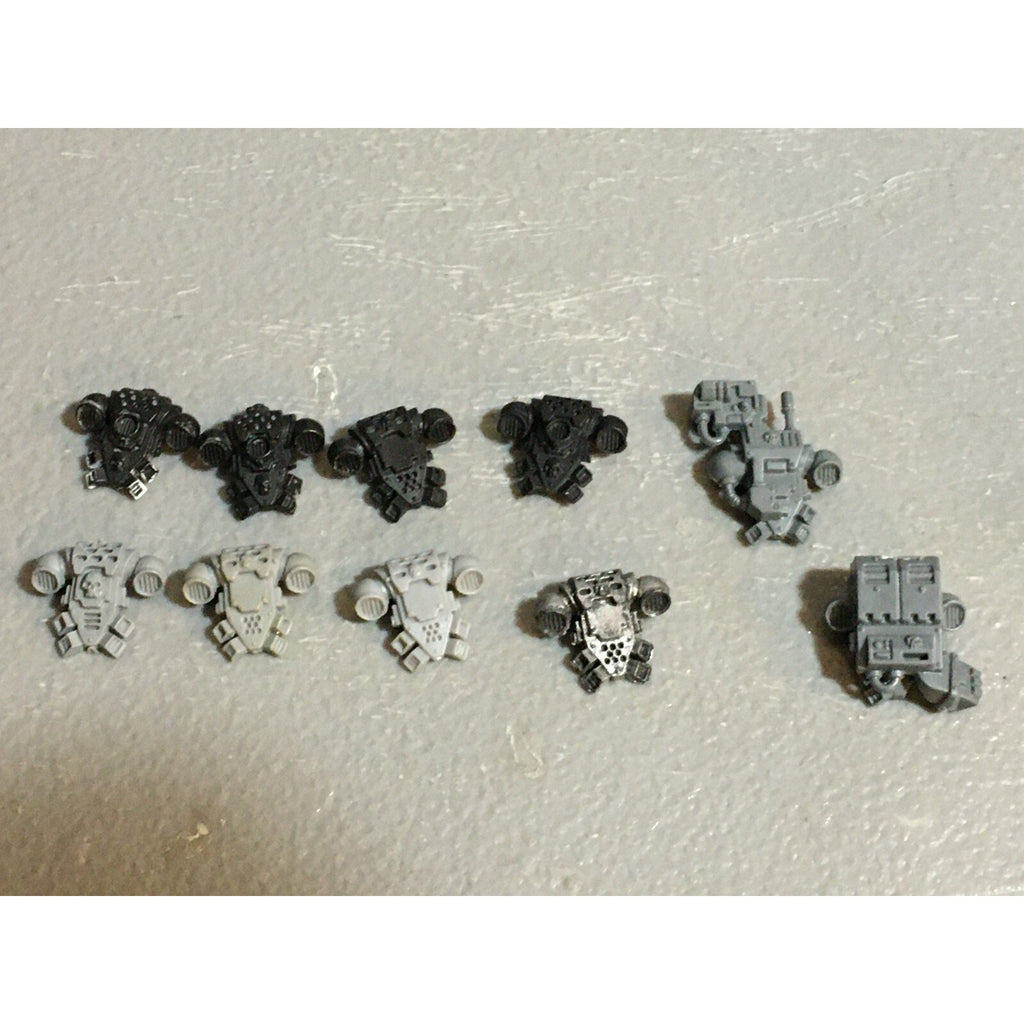 A23161 WARHAMMER 40K SPACE MARINES BITS LOT BACKPACKS GAMES WORKSHOP GW
