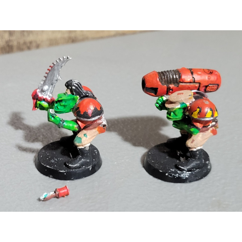 A19443 WARHAMMER 40K OOP CITADEL SPACE ORKS BOYZ 2 PK PLASTIC