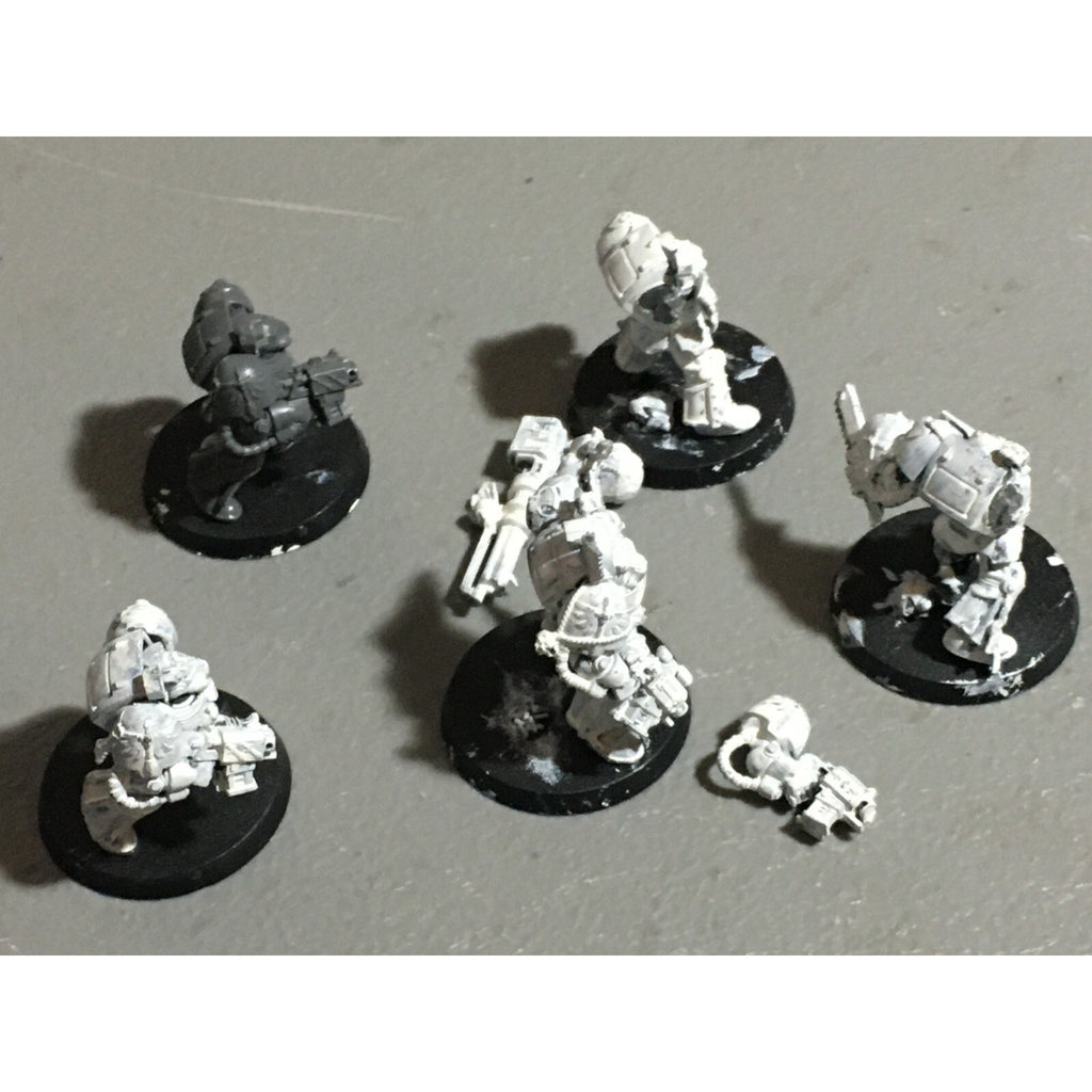 A22411 WARHAMMER 40K SPACE MARINES DARK ANGELS DEATHWING TERMINATORS BROKE SERGT