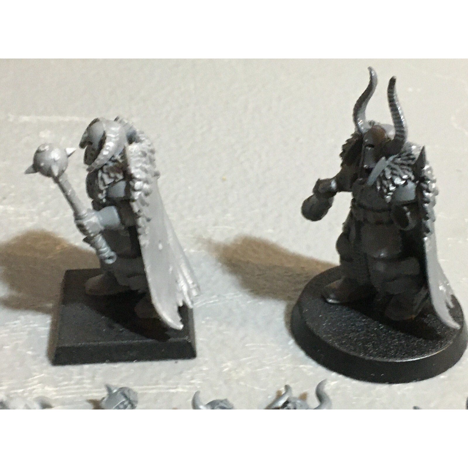 A23217 WARHAMMER FANTASY CHAOS MORTALS BITS LOT MARAUDERS WARRIORS GW