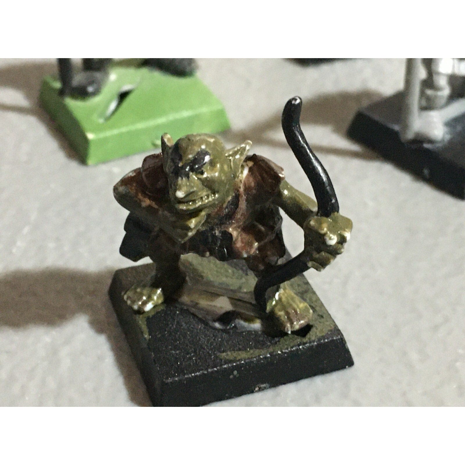 A22046 WARHAMMER FANTASY ORCS & GOBLINS VINTAGE GOBLIN SPEARMEN CUSTOM OOP GW