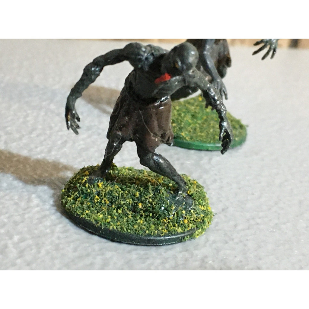 A32500 WIZARDS WIZKIDS PAIZO D&D MINIATURES PLASTIC GHOUL 4 PK PAINT BASE