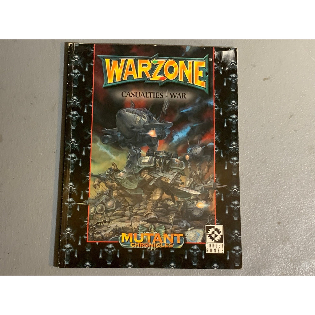 A31655 WARZONE MUTANT CHRON HHG HEARTBREAKER ARMY BOOK PLAYED CASUALTIES OF WAR