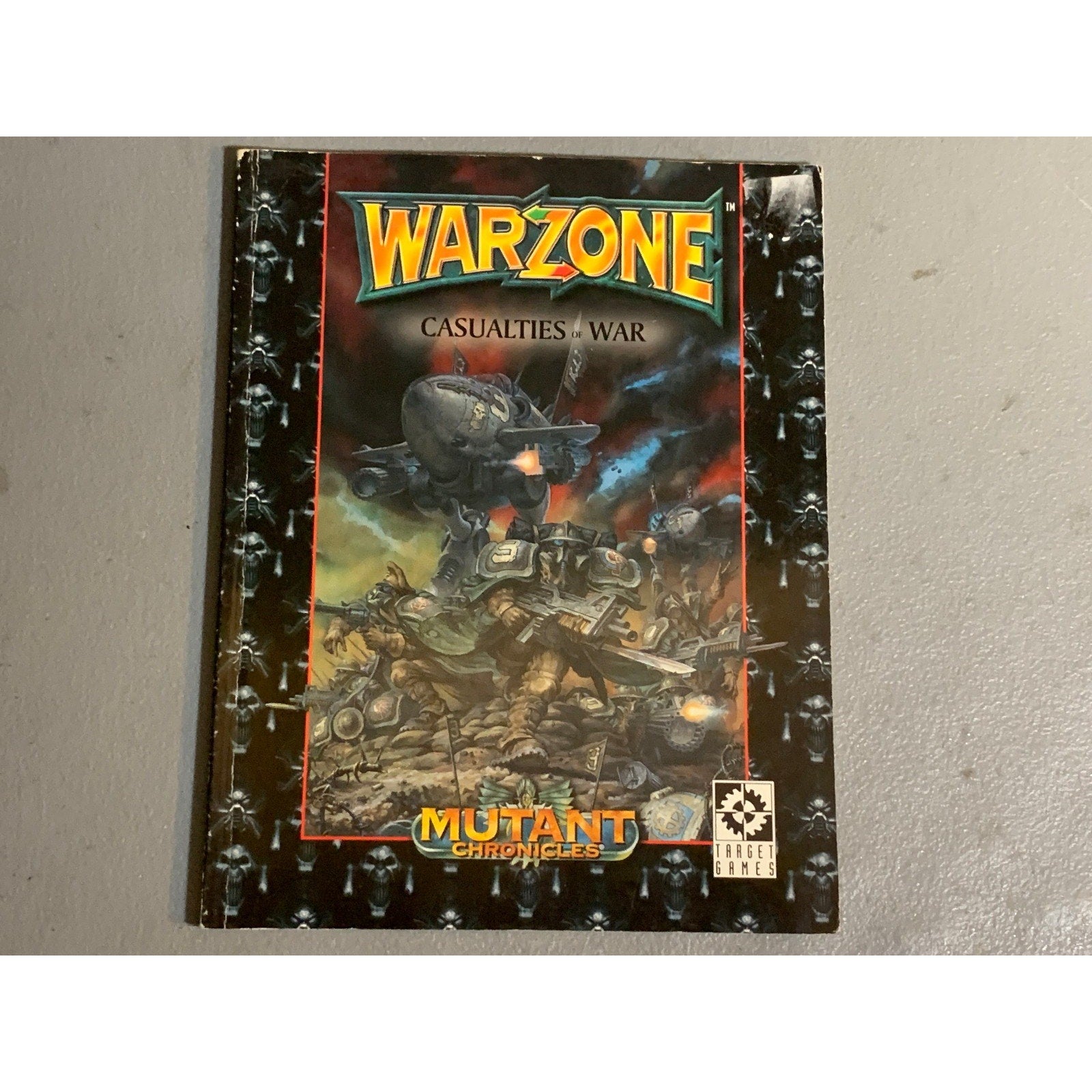 A31655 WARZONE MUTANT CHRON HHG HEARTBREAKER ARMY BOOK PLAYED CASUALTIES OF WAR