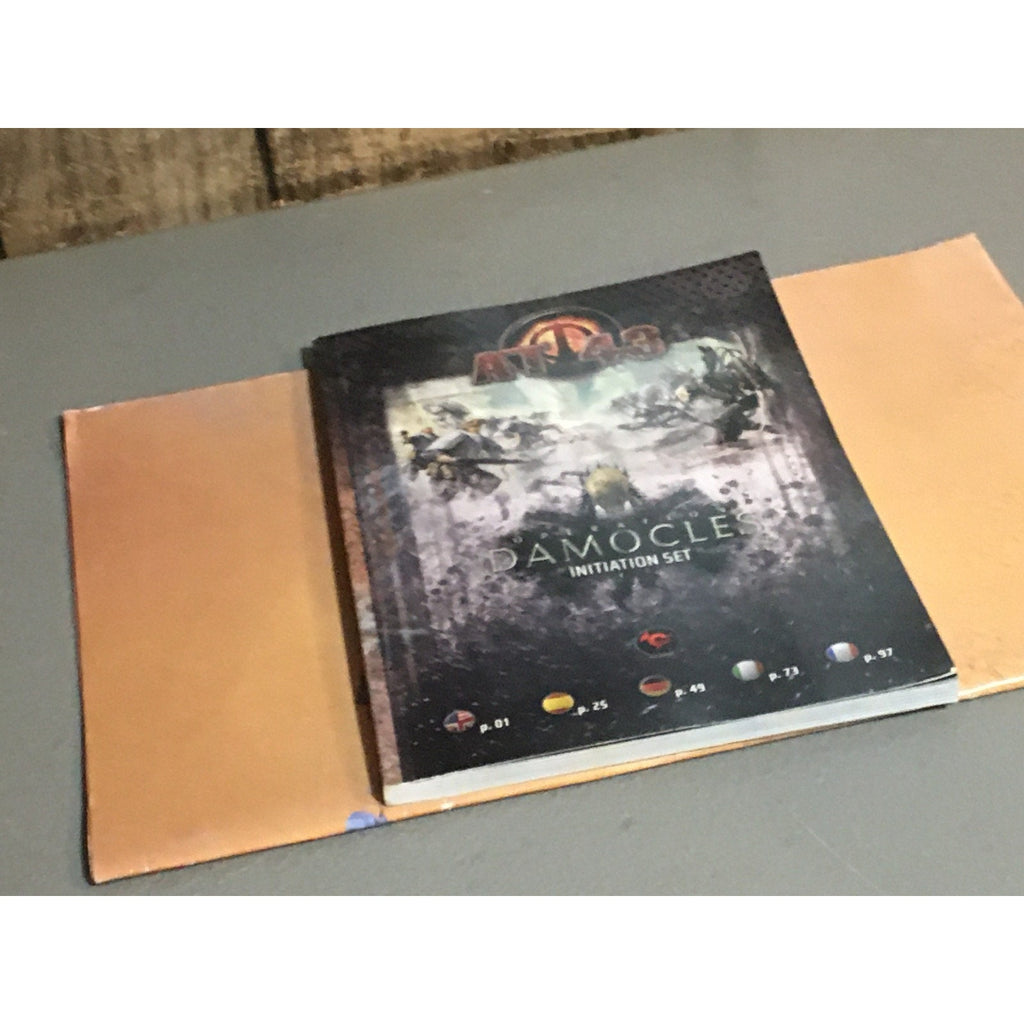 A24212 RACKHAM AT-43 OPERATION DAMOCLES INITIATION SET BOOK & PLAYMAT