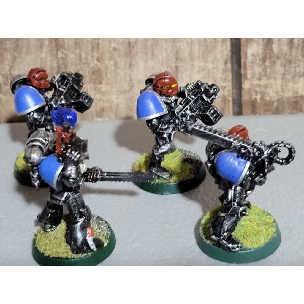 A18031 WARHAMMER 40K SPACE MARINES 5 PK HEAVY SERGEANT MISS BACKPACKS
