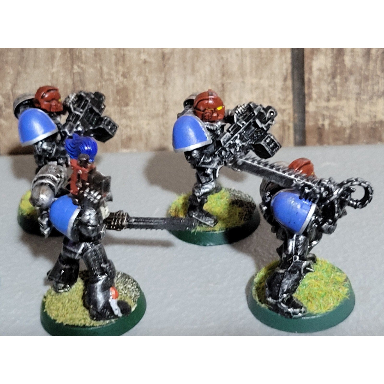 A18031 WARHAMMER 40K SPACE MARINES 5 PK HEAVY SERGEANT MISS BACKPACKS