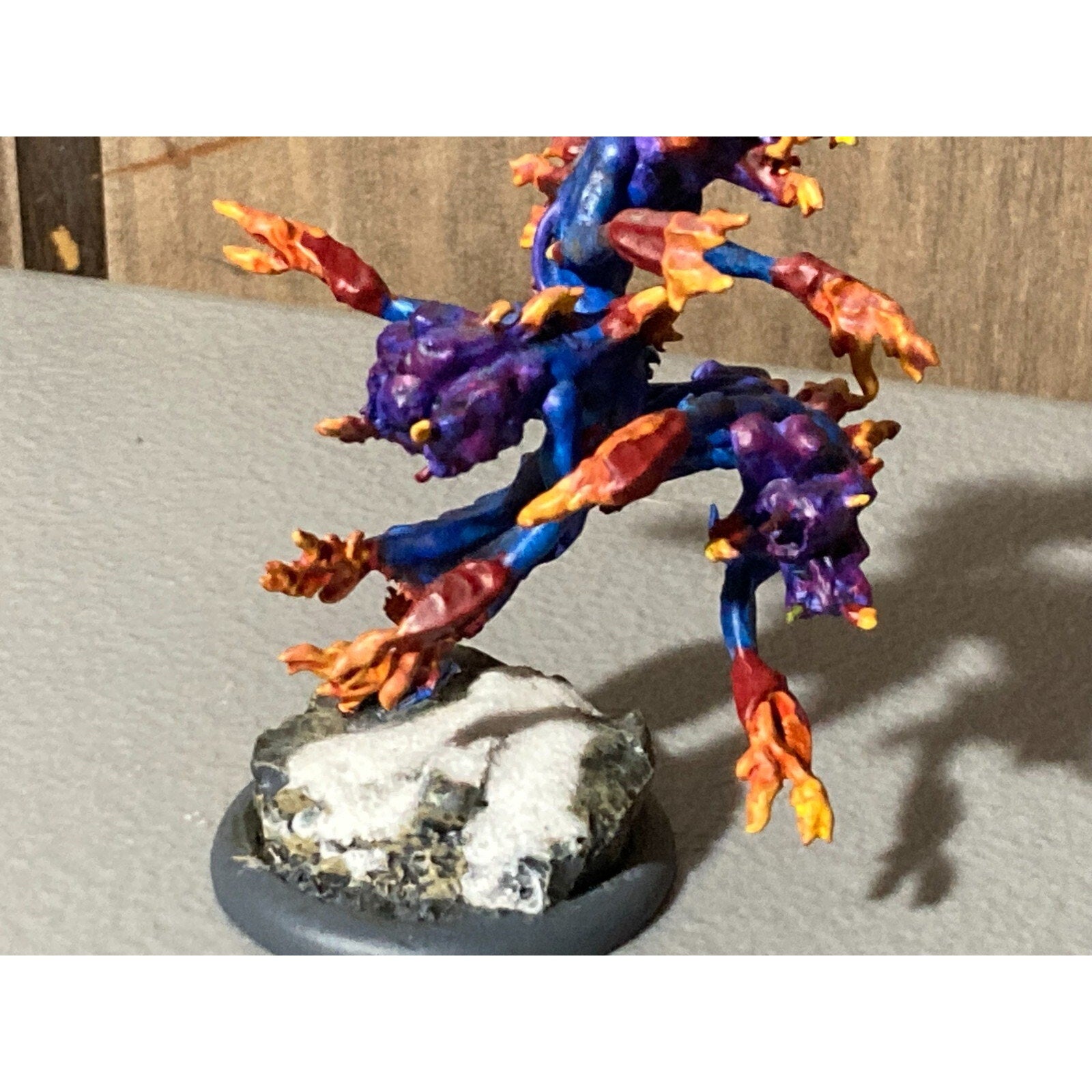 A19596 WARHAMMER 40K AOS CUST EXALTED FLAMERS READ TZEENTCH CHAOS DAEMONS PAINT