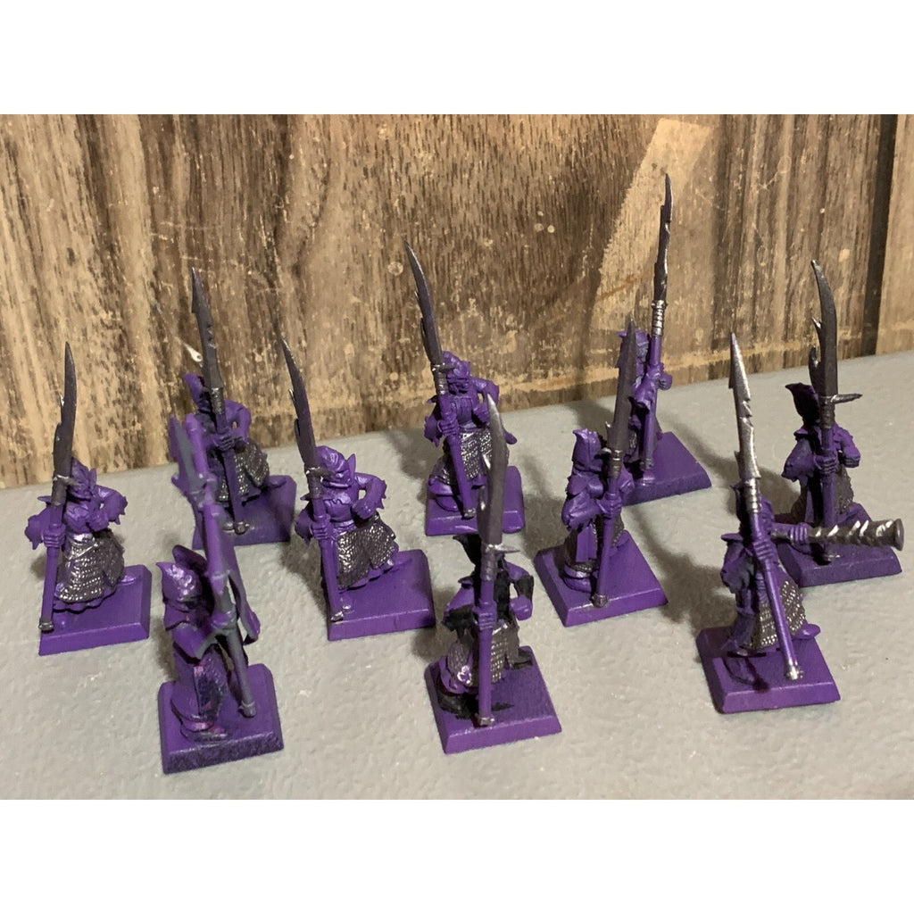 A16899 WARHAMMER AOS FANTASY DARK ELVES SPEARMEN 10 PACK GW GAMES WORKSHOP
