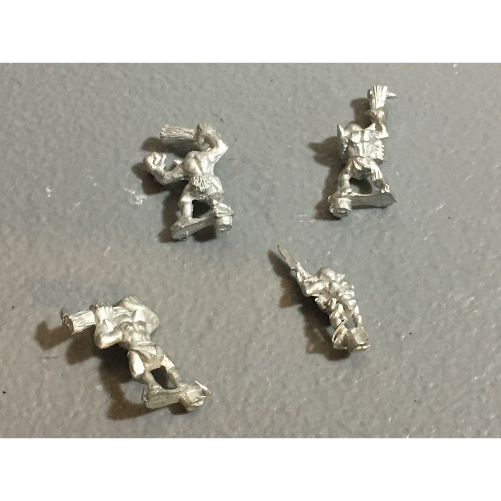 A20582 WARHAMMER FANTASY ORCS & GOBLINS METAL SNOTLINGS 4 PK OOP
