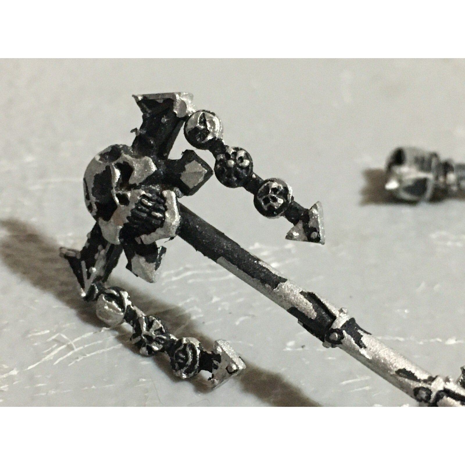 A22371 WARHAMMER FANTASY WARRIORS CHAOS MORTALS METAL BITS LOT REGIMENT COMMAND