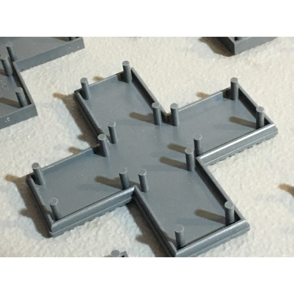 A31682 WARHAMMER EPIC 40K TERRAIN BUILDINGS PLASTIC ROOF TOPS 6 PK GW